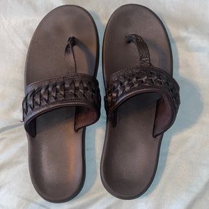 Nike summer slip on thongs